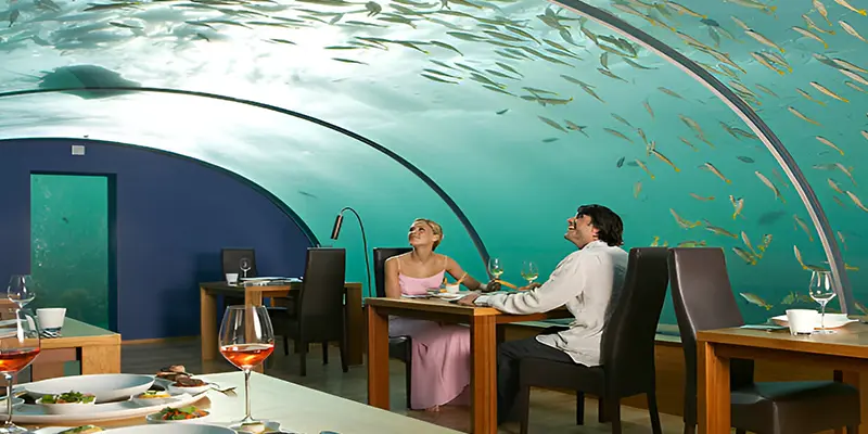 Underwater Restaurants in Maldives